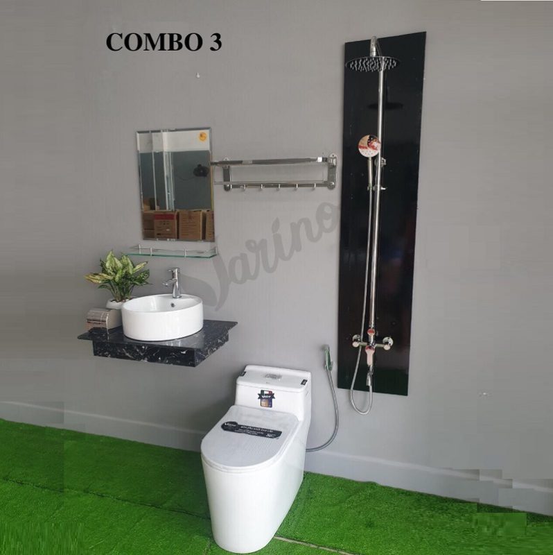 Trọn bộ combo nhà tắm Varino số 02