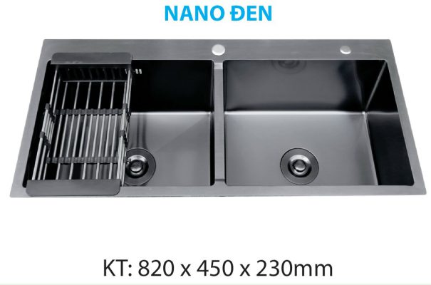 chậu rửa chén 8245 nano