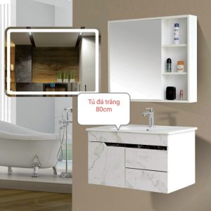 Bộ tủ chậu lavabo PVC Varino T16