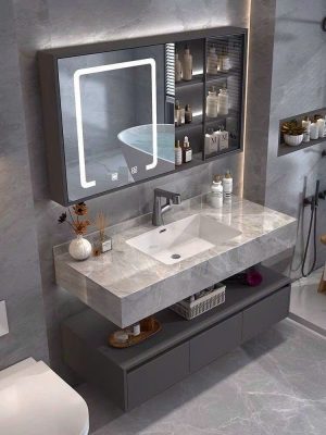 Tủ lavabo âm bàn đá nhân tạo