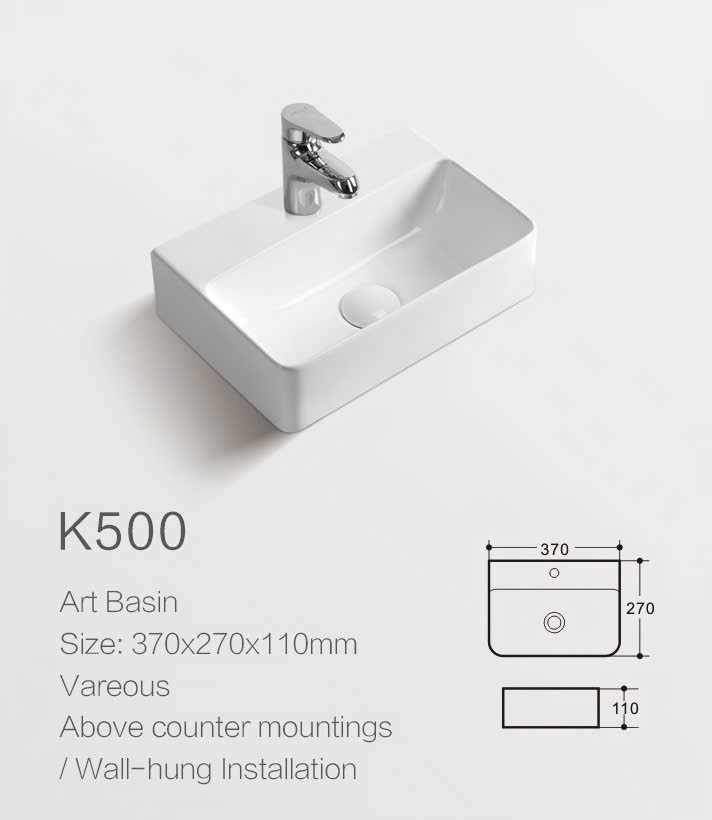 Kích thước lavabo k500