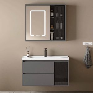 Tủ nhựa pvc xám